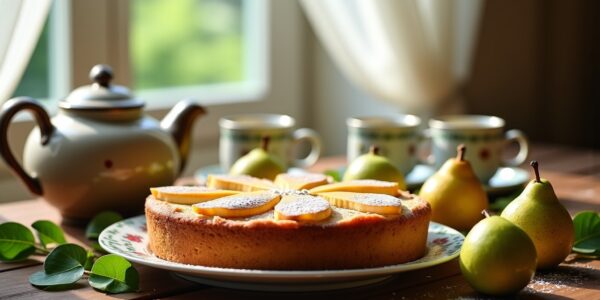 Délicieux gâteau poire façon grand-mère : la recette maison simple à réaliser