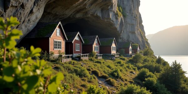 Helleren au Jøssingfjord : exploration des maisons troglodytes et escapade randonnée au cœur de la nature