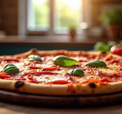 Recette simple et gourmande de pizza à la salami à préparer chez soi