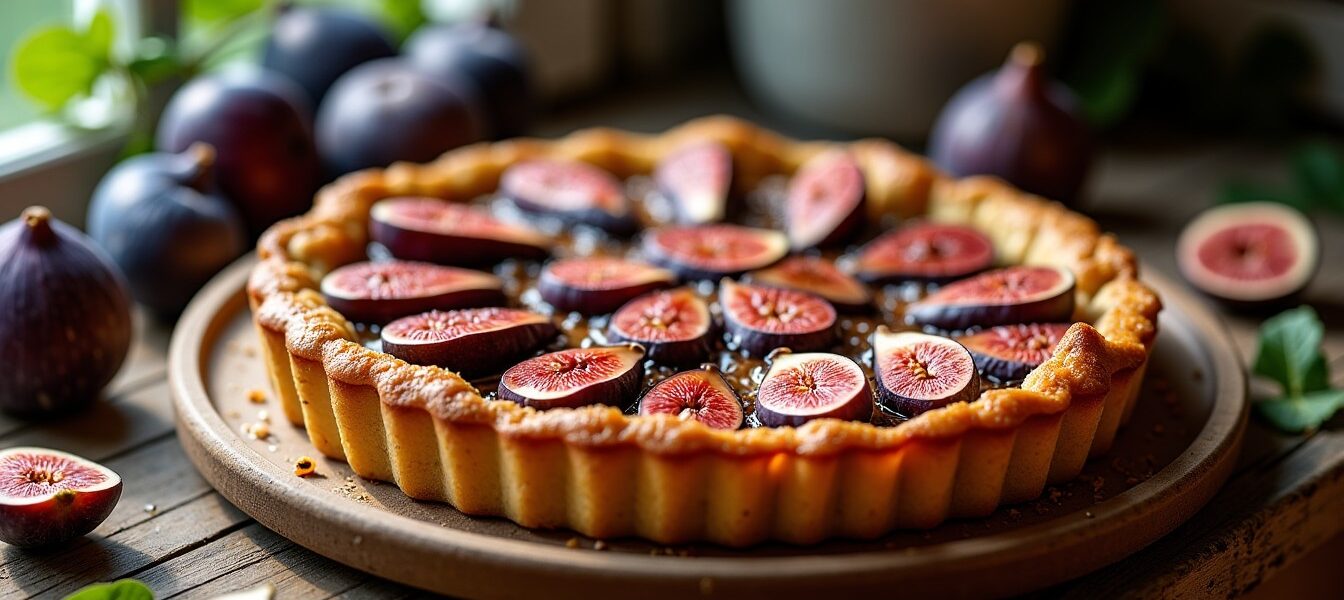 La tarte aux figues de mamie : une recette authentique et simple à réaliser
