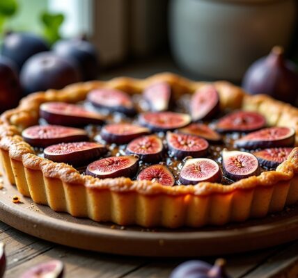 La tarte aux figues de mamie : une recette authentique et simple à réaliser