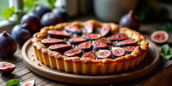 La tarte aux figues de mamie : une recette authentique et simple à réaliser