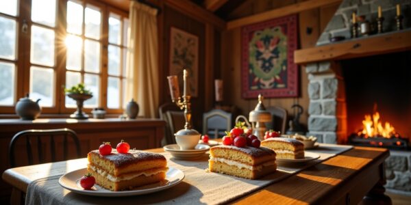 Gâteau de Courchevel : voyage au cœur de l'histoire et des traditions savoyardes