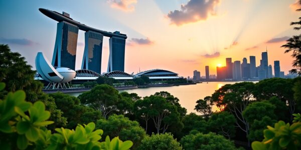 Singapour sur la carte mondiale : localisation précise et faits essentiels
