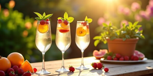 Cocktails au vin blanc : recettes simples et fraîches pour un été pétillant