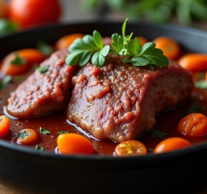 Daube de bœuf traditionnelle : savoureuse cuisson au vin rouge et légumes mijotés