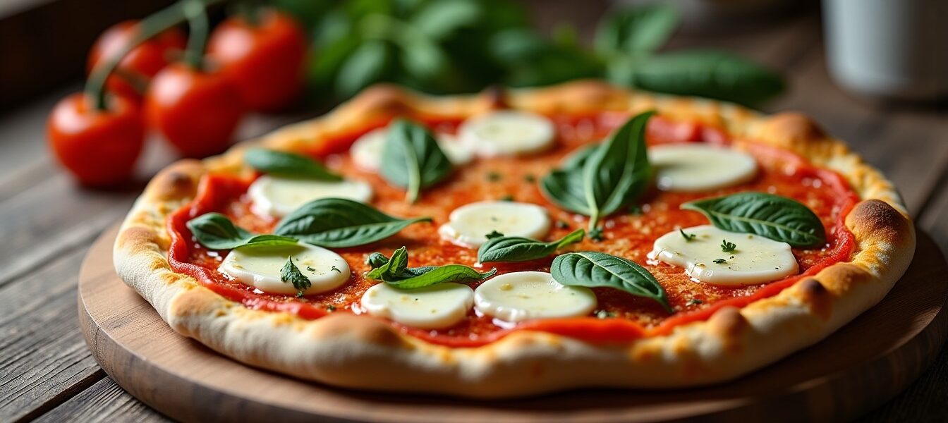 Pizza mozzarella maison : savoureuse et facile à préparer