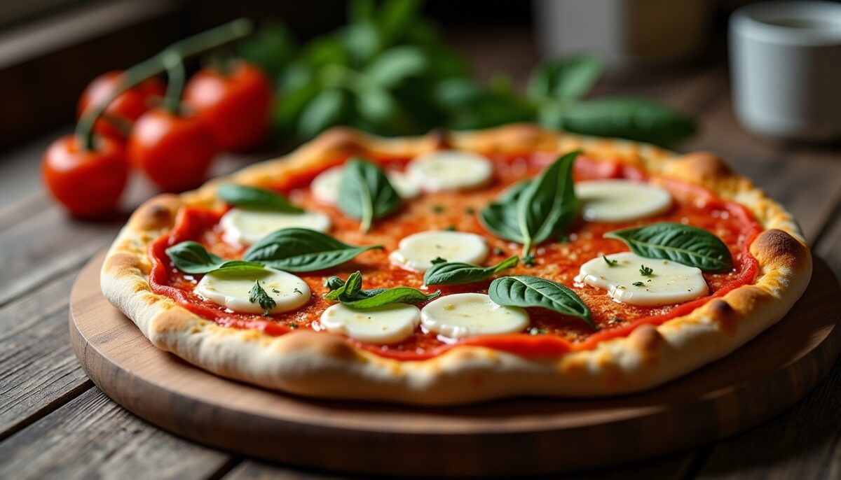 Pizza mozzarella maison : savoureuse et facile à préparer