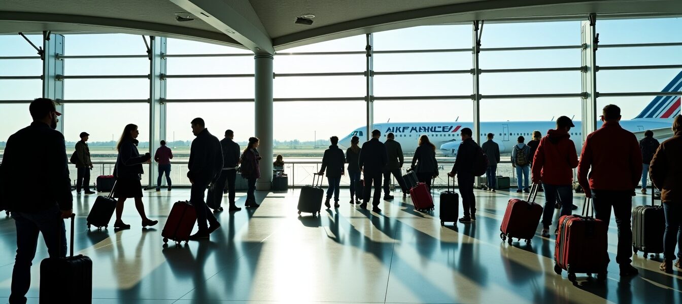 Terminal Air France à CDG : Guide complet des départs et arrivées des halls 2E, 2F et 2G