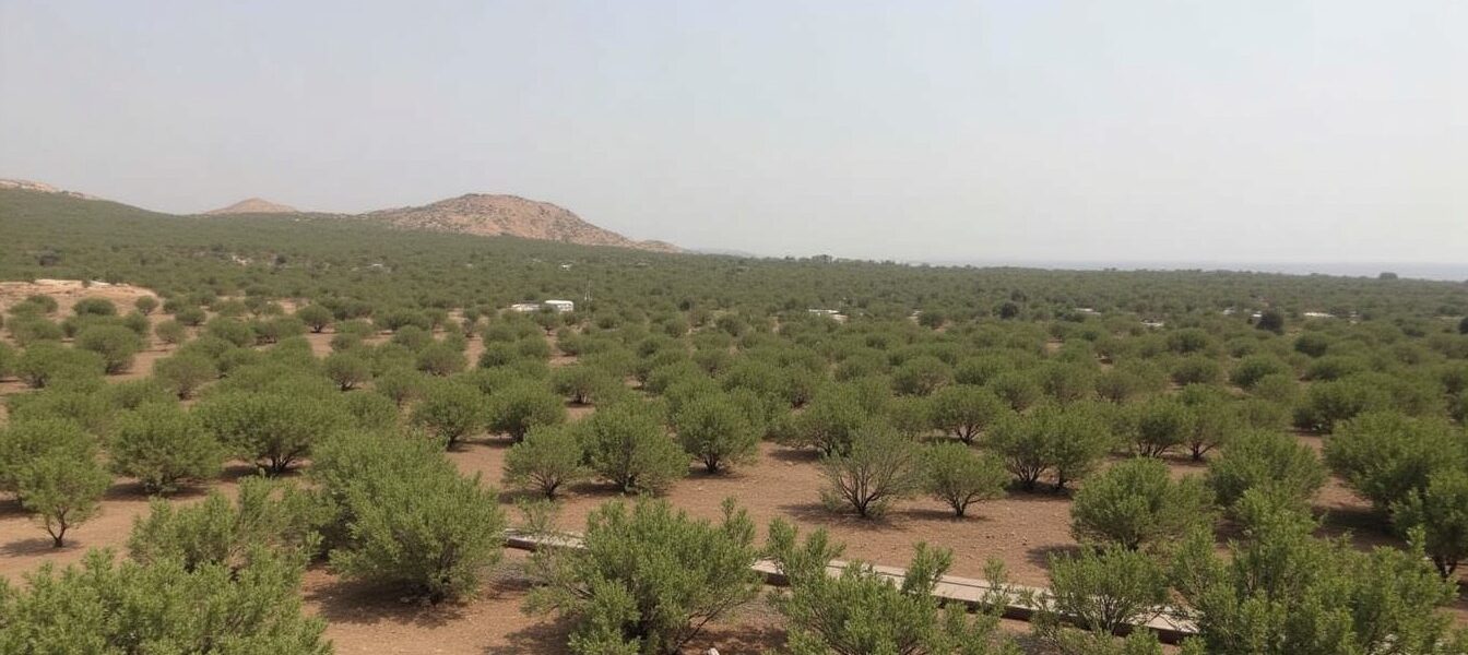 Localisation précise de la forêt Ben Khalifa en Algérie aux coordonnées 36.443588, 6.026489