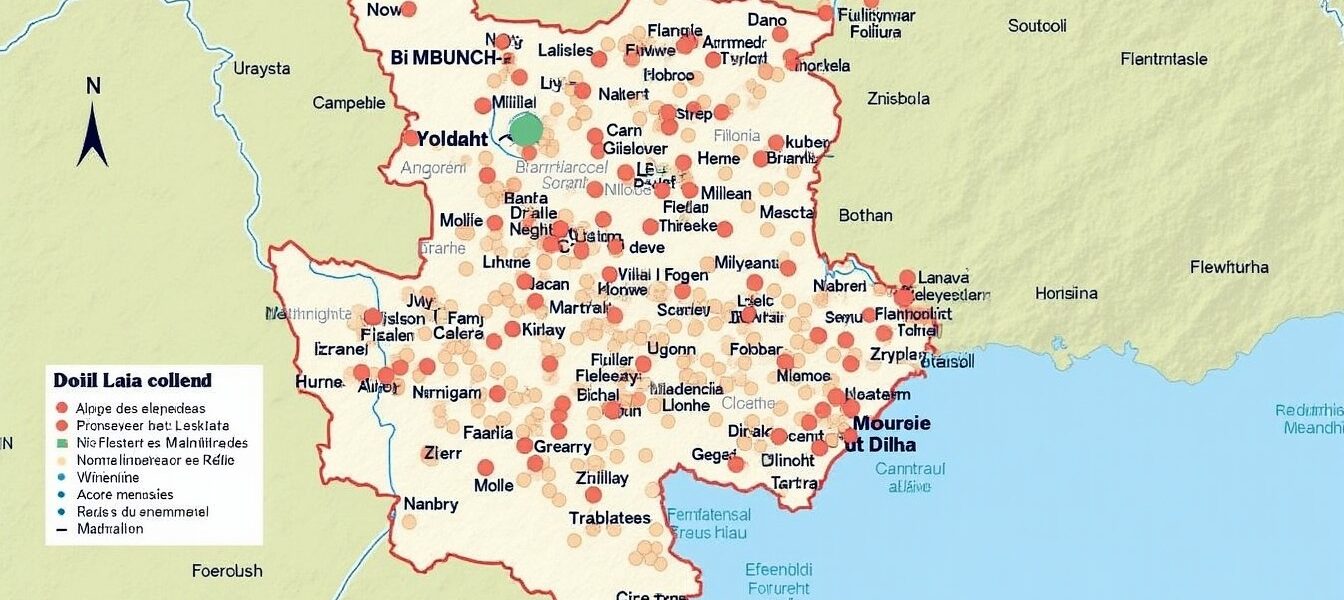 Carte détaillée de l'Alsace : exploration des villes et territoires régionaux