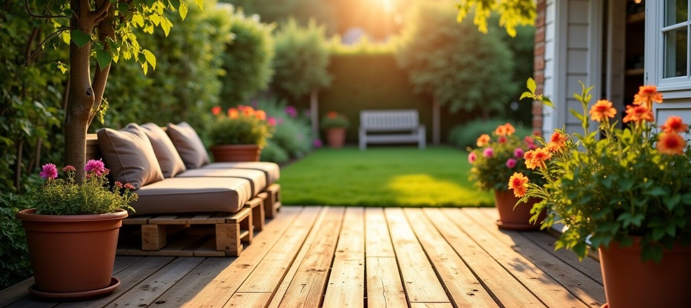 Combien de temps dure une terrasse en palette ? Guide pratique d'entretien et astuces