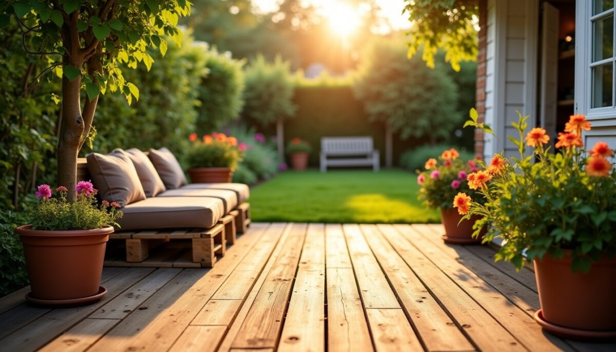 Combien de temps dure une terrasse en palette ? Guide pratique d'entretien et astuces