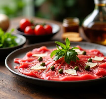 Carpaccio de bœuf : idées d’accompagnements faciles et gourmandes pour sublimer votre plat
