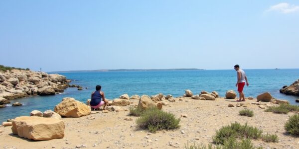Halikounas à Corfou : une plage sauvage où la nature reste intacte