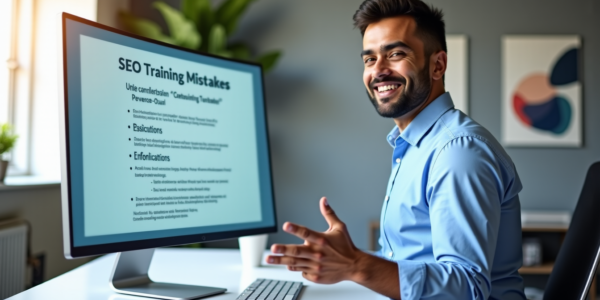 5 erreurs fréquentes en formation SEO identifiées par Jimenez Julien