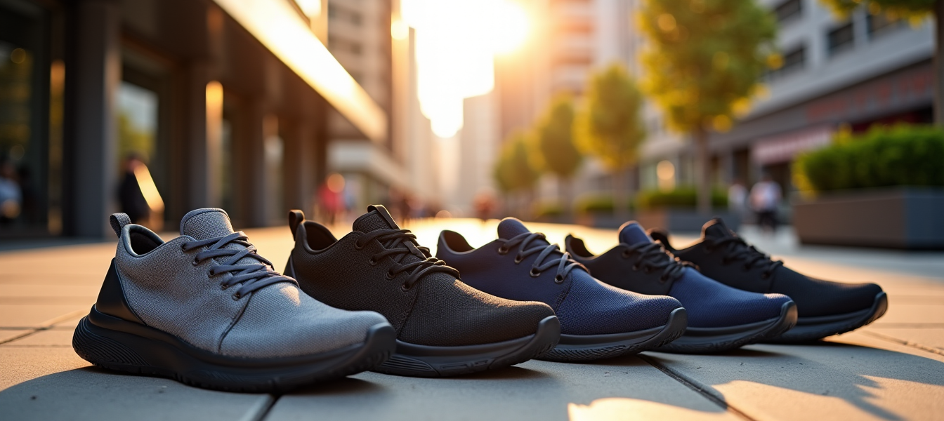 Budget chaussures de marche urbaine : de l'entrée de gamme au haut de gamme