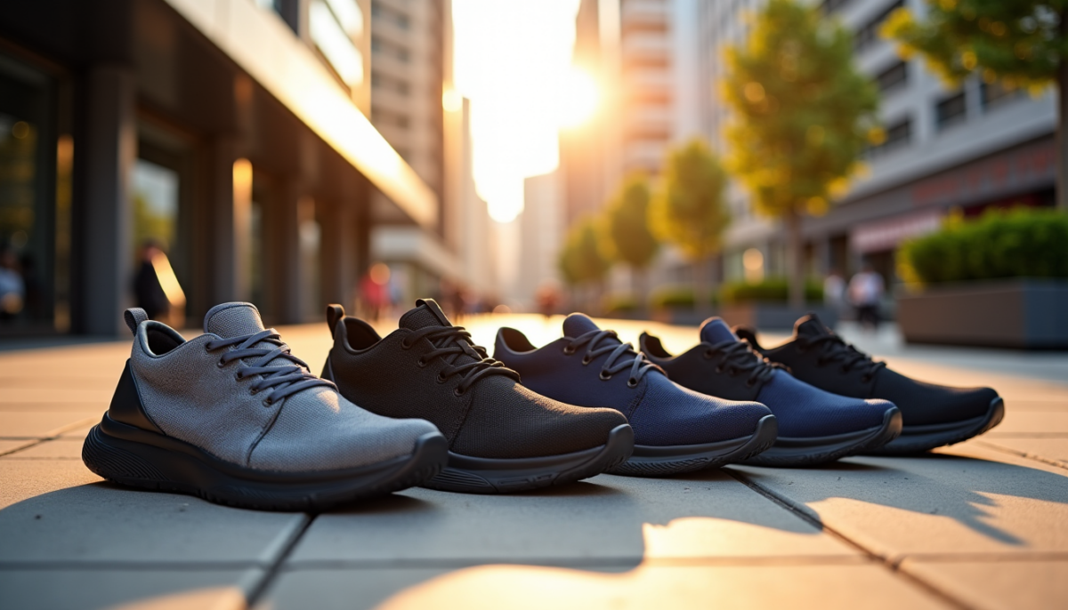 Budget chaussures de marche urbaine : de l'entrée de gamme au haut de gamme