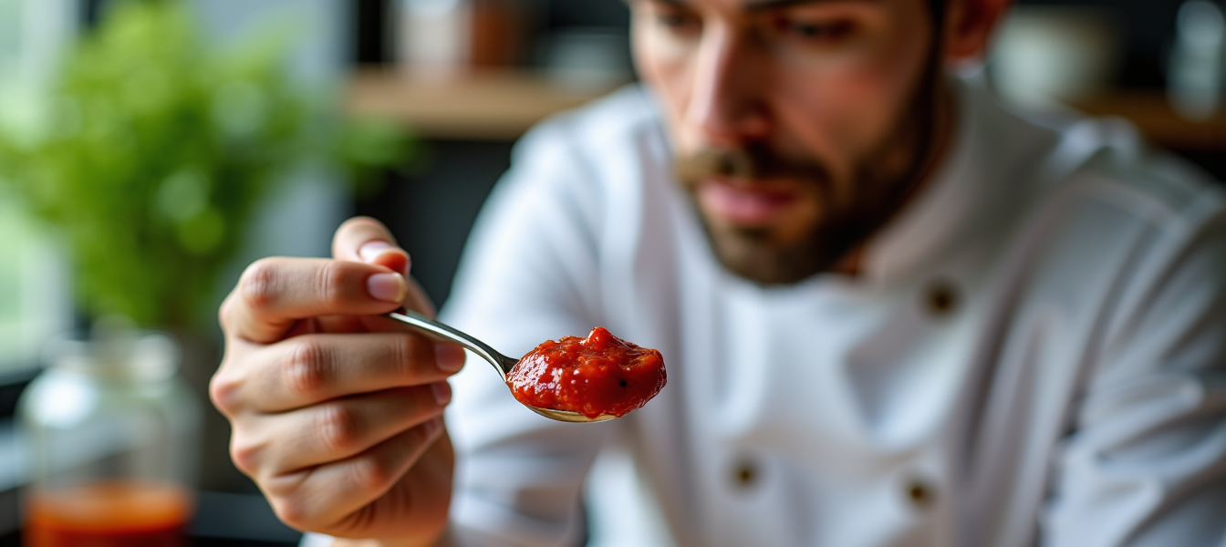Reconnaître une sauce piquante de qualité : texture, couleur et arômes