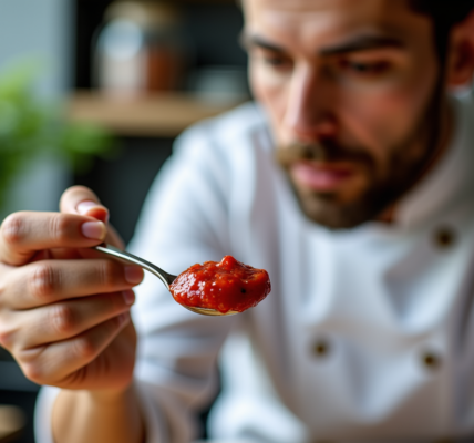 Reconnaître une sauce piquante de qualité : texture, couleur et arômes