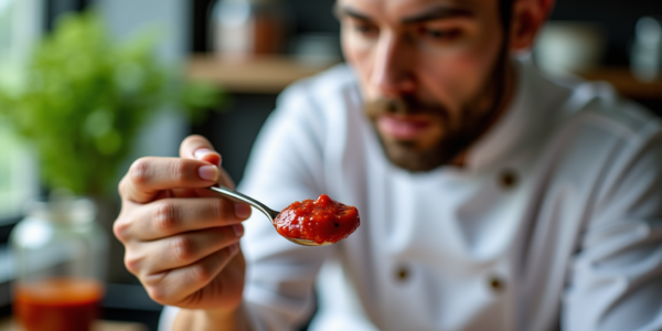 Reconnaître une sauce piquante de qualité : texture, couleur et arômes